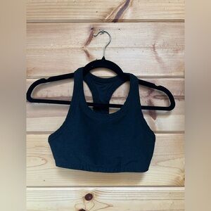 Vuori Women’s Heather Black Sports bra